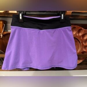 Lululemon Pace Setter Running Athletic Skirt Skort